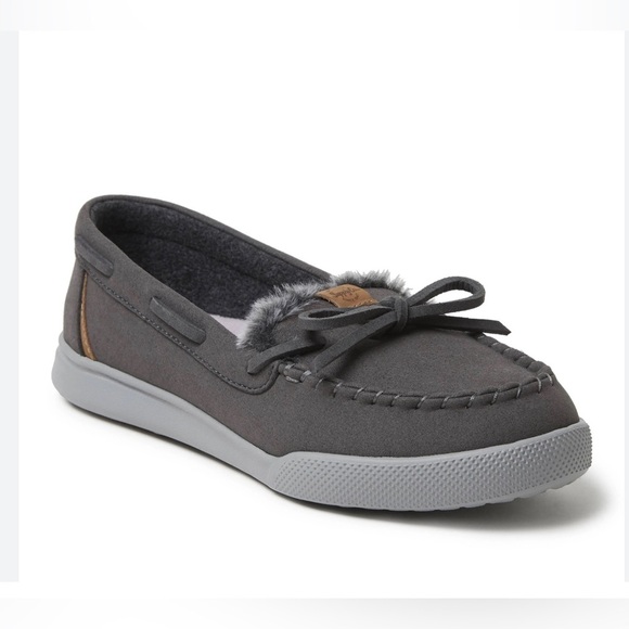 Dearfoams Women's Mocassin Slipper - Picture 1 of 11